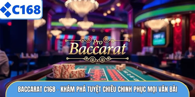 Baccarat C168 - Khám Phá Tuyệt Chiêu Chinh Phục Mọi Ván Bài 1 Baccarat C168 - Khám Phá Tuyệt Chiêu Chinh Phục Mọi Ván Bài