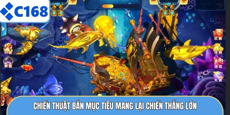 Bắn Cá Long Vương- Chiến thuật Thông Minh Nhận Thưởng Khủng 7 Chiến thuật bắn mục tiêu mang lại chiến thắng lớn